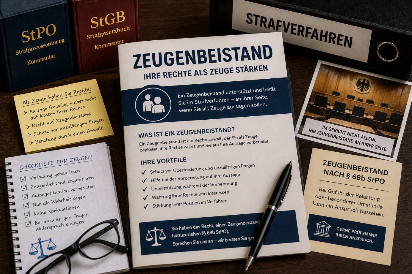 Zeugenbeistand im Strafverfahren