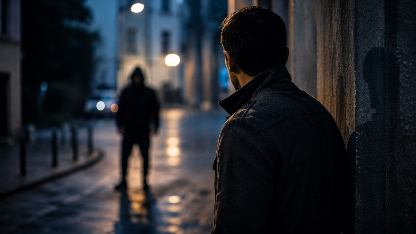 Vorwurf der Nachstellung und Stalking – Person wird im öffentlichen Raum verfolgt